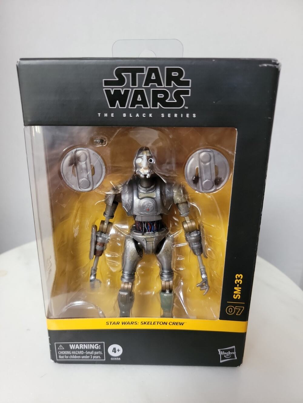 Star Wars Black Series SM-33 Droid Action Figure Skeleton Crew Hasbro New 2024